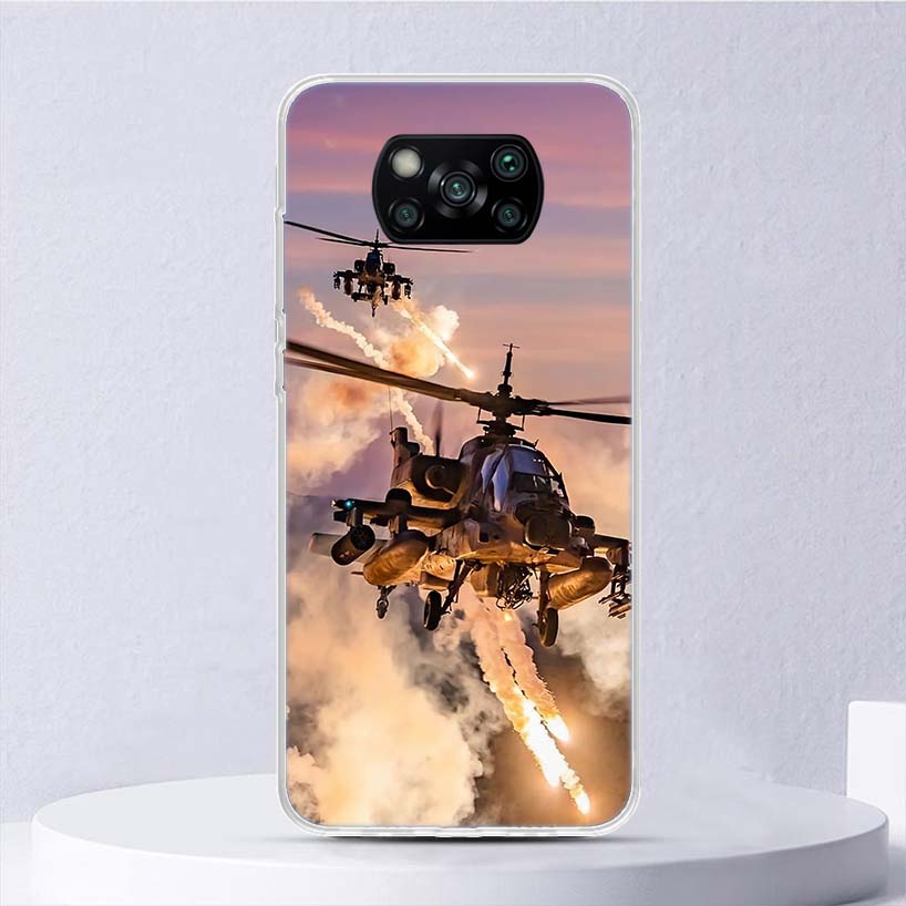 Aircraft Airplane Cool Soft Case For Xiaomi Poco X7 X6 X5 X4 X3 Nfc F7 Ultra F6 F5 Pro Phone Cover F4 Gt F3 M5S M4 M3 M5 M6 Coqu