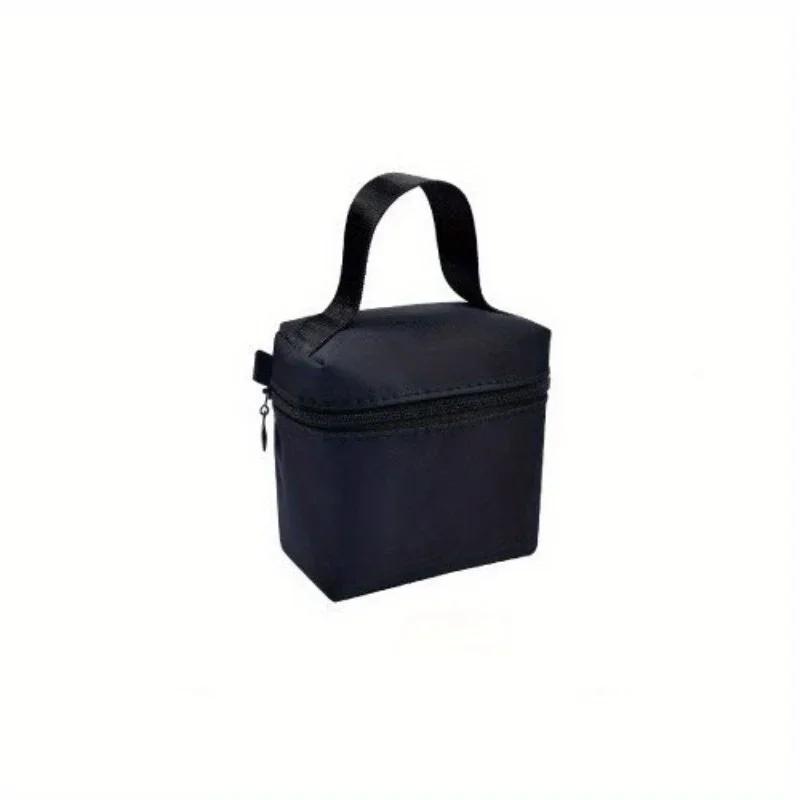 

Storage Bag Mini Multi-functional Makeup Bag, Portable Makeup Bag Suitable Storing Items Such Lipsticks Keys and Charging Cables чёрный