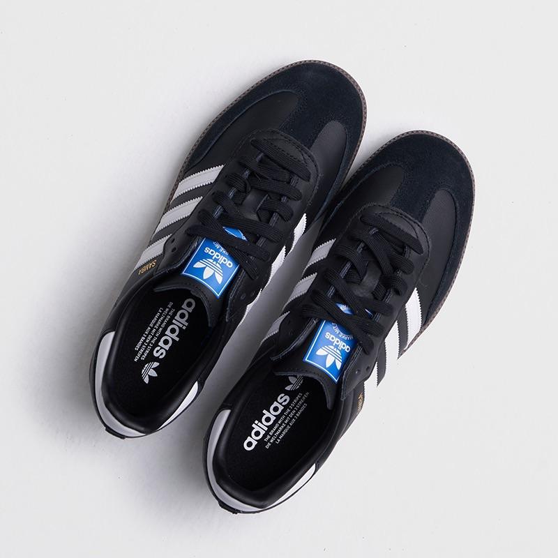 adidas Samba OG I Black White Gum Baby Sneakers Core-Black Cloud-White IE3680