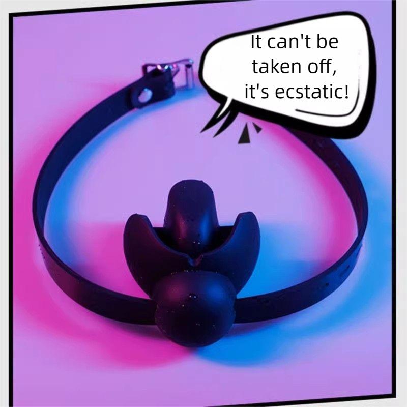 Bdsm Mouth Gag Bondage Mouth Belt Slave Ball Erotic Sex Toys for Woman Couples