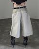 Loeolingladeu W. Layered Knee Bermuda Pants Beige