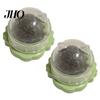 Interactive Cat Toy 2Pcs Catnip Lick Balls Rotating Ball Safe Healthy Kitten Chew with Adhesive for Wall or Floor Cats Licking Chewing Play