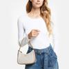 New MICHAEL KORS Artificial Leather Shoulder Bag Medium Women's Vanilla White 32H1GT9C1B-149