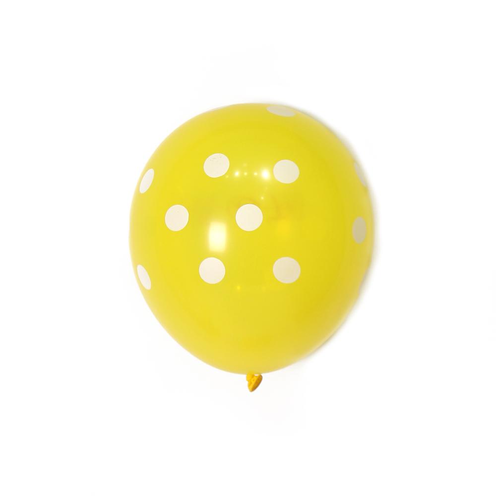 100 unidades/bolsa Proveedor de China Punto de Relleno de la Suerte 12 Pulgadas Globos de Látex Globo de Látex de Puntos Diferentes