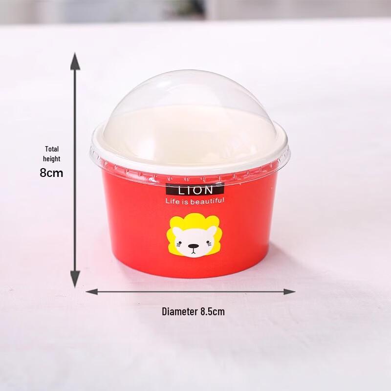 Miaojiayi Thickened Disposable Ice Cream Paper Cups