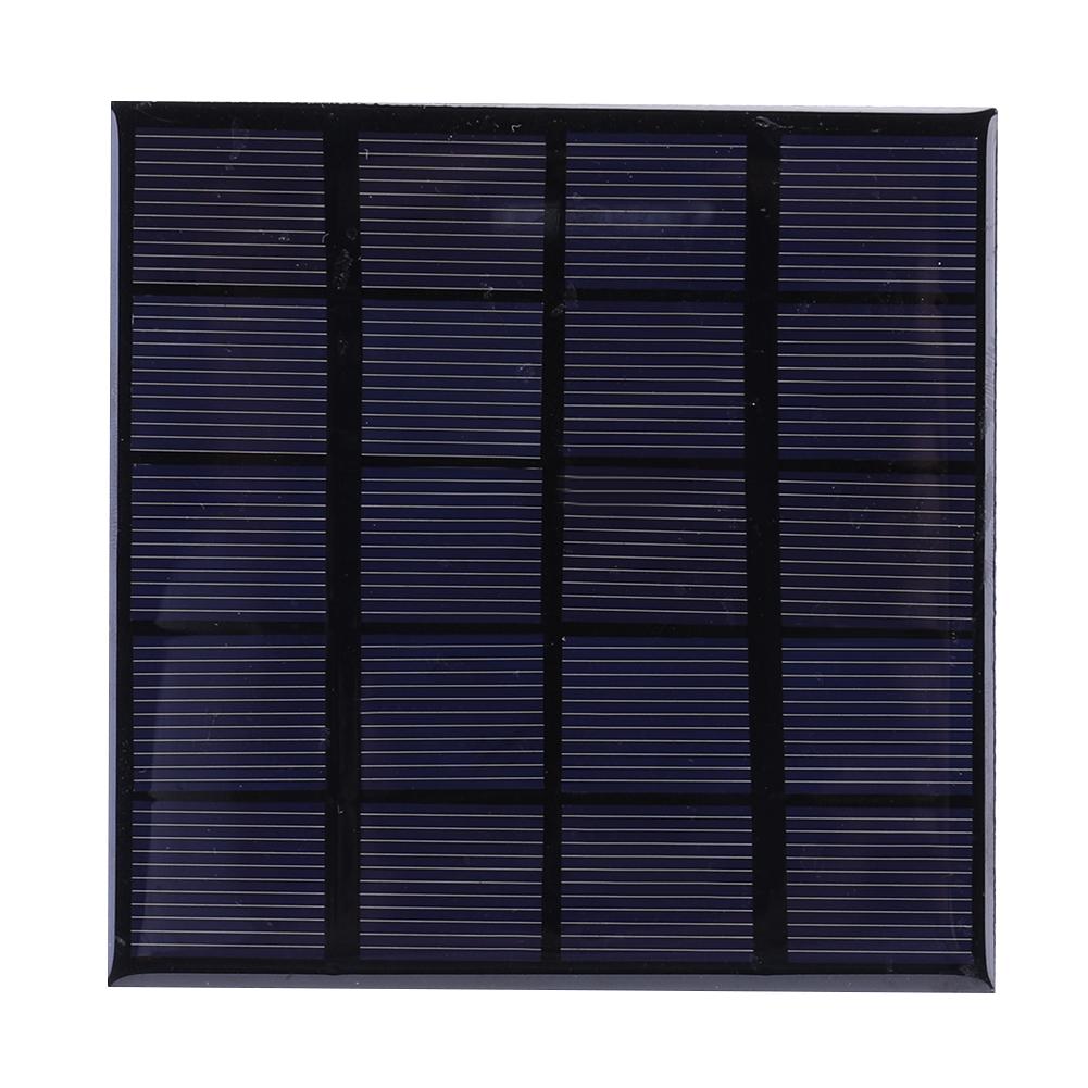 Solar Panel Outdoor 3W/2W/1.5W 5V DIY Solar Cells System for Low-power Electrical Appliances Light Moblie Phone Battery