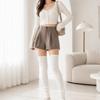 Multicolor Above Knee Socks Stripe Leg Cover Knee Sleeve Long Stockings  Autumn Winter
