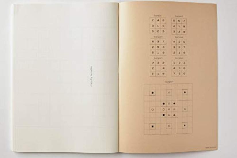 Matsumoto Paper M9notes Memo Pad Mandala A4 Size 160 Pages 9-Square