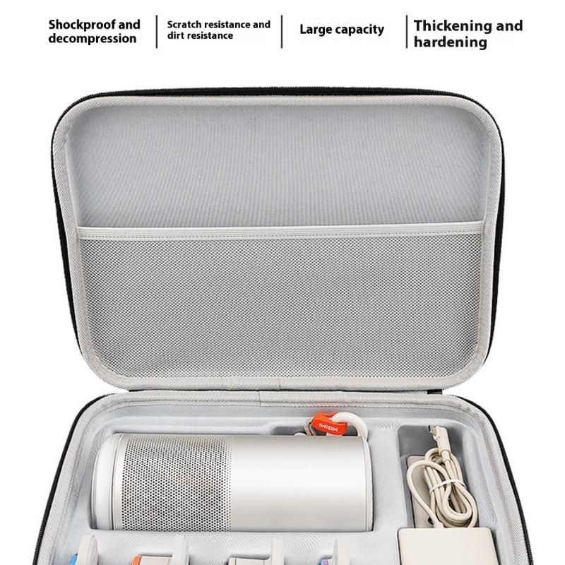 Shockproof Travel Carry Case Storage Bag For Play 6 Projector Accessories Feature Interior Compartment