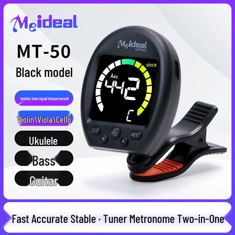Universal Guitar & Violin Tuner and Metronome - Musical Instrument Accessory