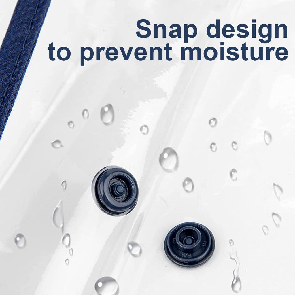 Kunstmappentasche aus PVC, Aufbewahrungstasche für große Poster, robuste und geräumige Kunstmappen-Organizertasche mit Tasche