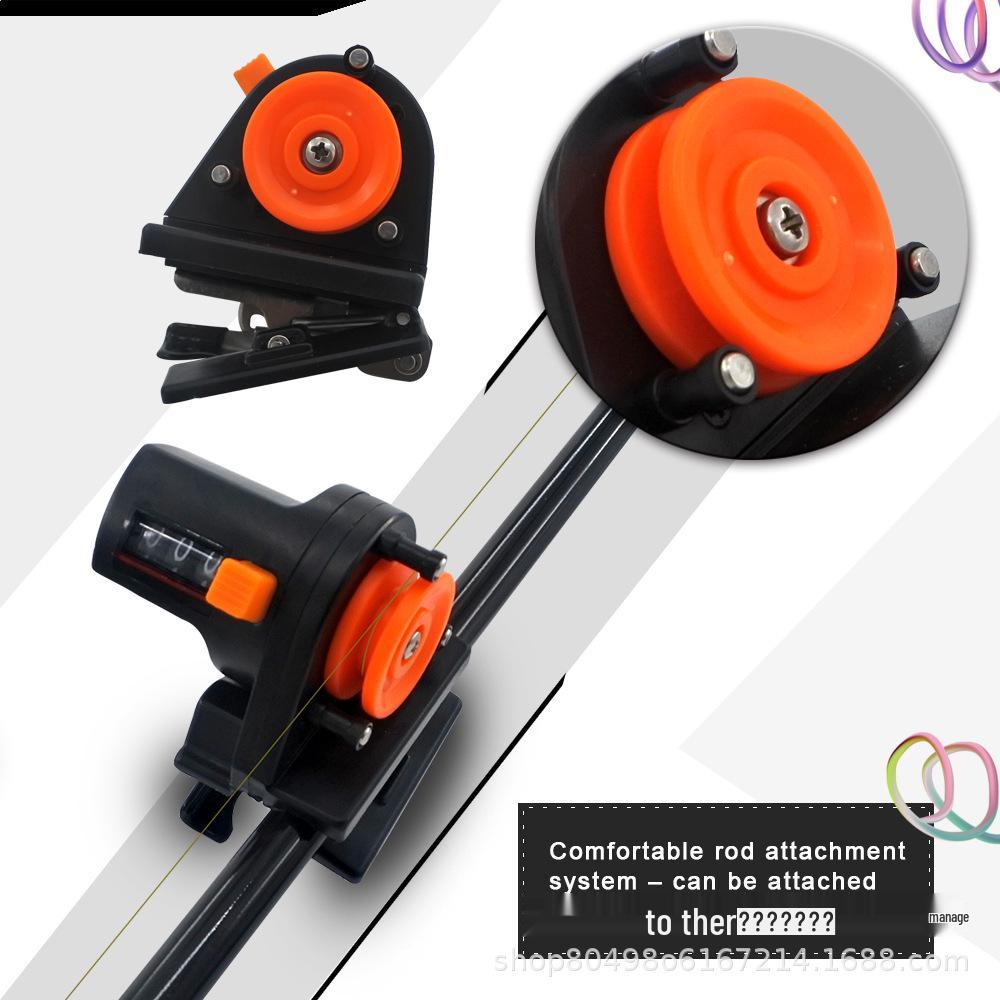 

999m Cross-Border Fishing Line Counter for Sea Raft and Lure Fishing оранжевый