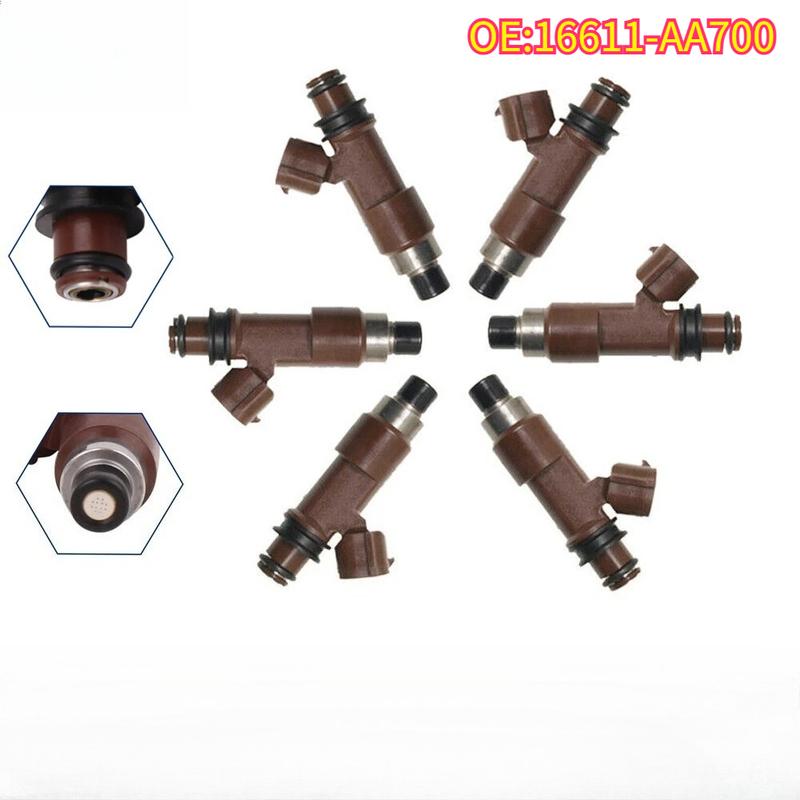 

High quality New For 1/4/6pcs 16611-AA700 Superior-AutoFuel InjectorsCar Accessory Subaru Outback B9 2006-2009 3.0 1Pcs