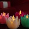 Creative LED Night Light Colorful Electronic Candle Lamp Desktop Lamp  Temple