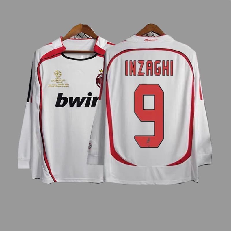 AC vintage jersey football jersey Maldini Tonali Ibka Piatek Shevchenko jersey