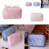 Luxurious Flannel Starry Clutch Makeup Bag For Travel And Cosmetic Storage