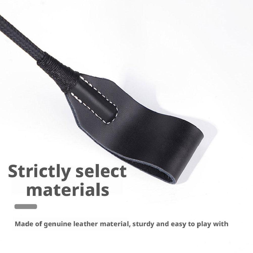 Sex Toys for Couples OLO 45CM SM Flirt Whip Bondage Leather Whips Fetish Long Horse Riding Spanking Flirt Flogger Games