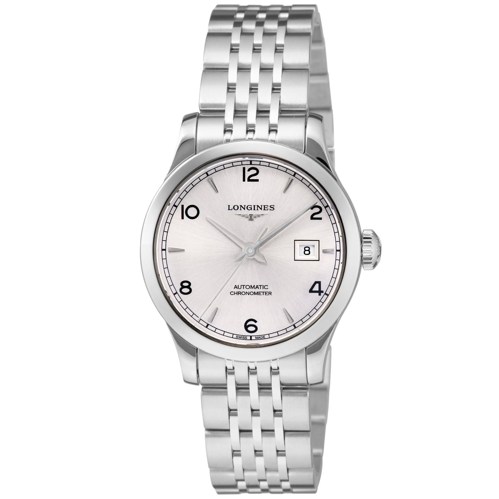 

Watch RECORD Automatic Winding 3 ATM Water Resistant Sapphire Glass Silver Dial Stainless Steel Silver [Longines] Women s L2.321.4.76.6 [Item] срібний