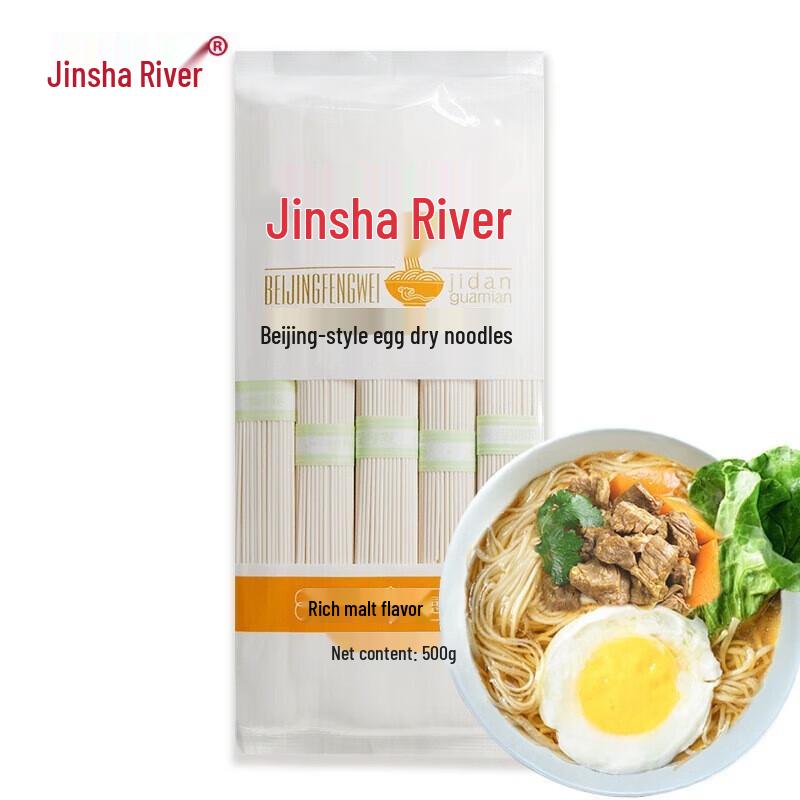 Jinshahe Beijing Style Fine Egg Noodles 500g