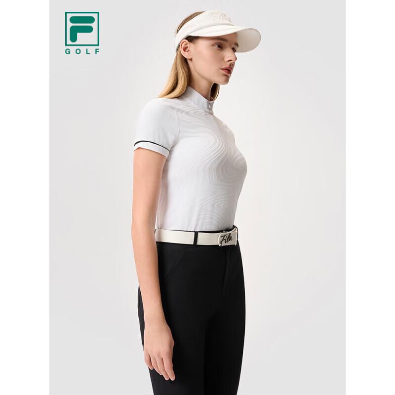 Fila Women's Golf Knit Short Sleeve Half-Zip Top