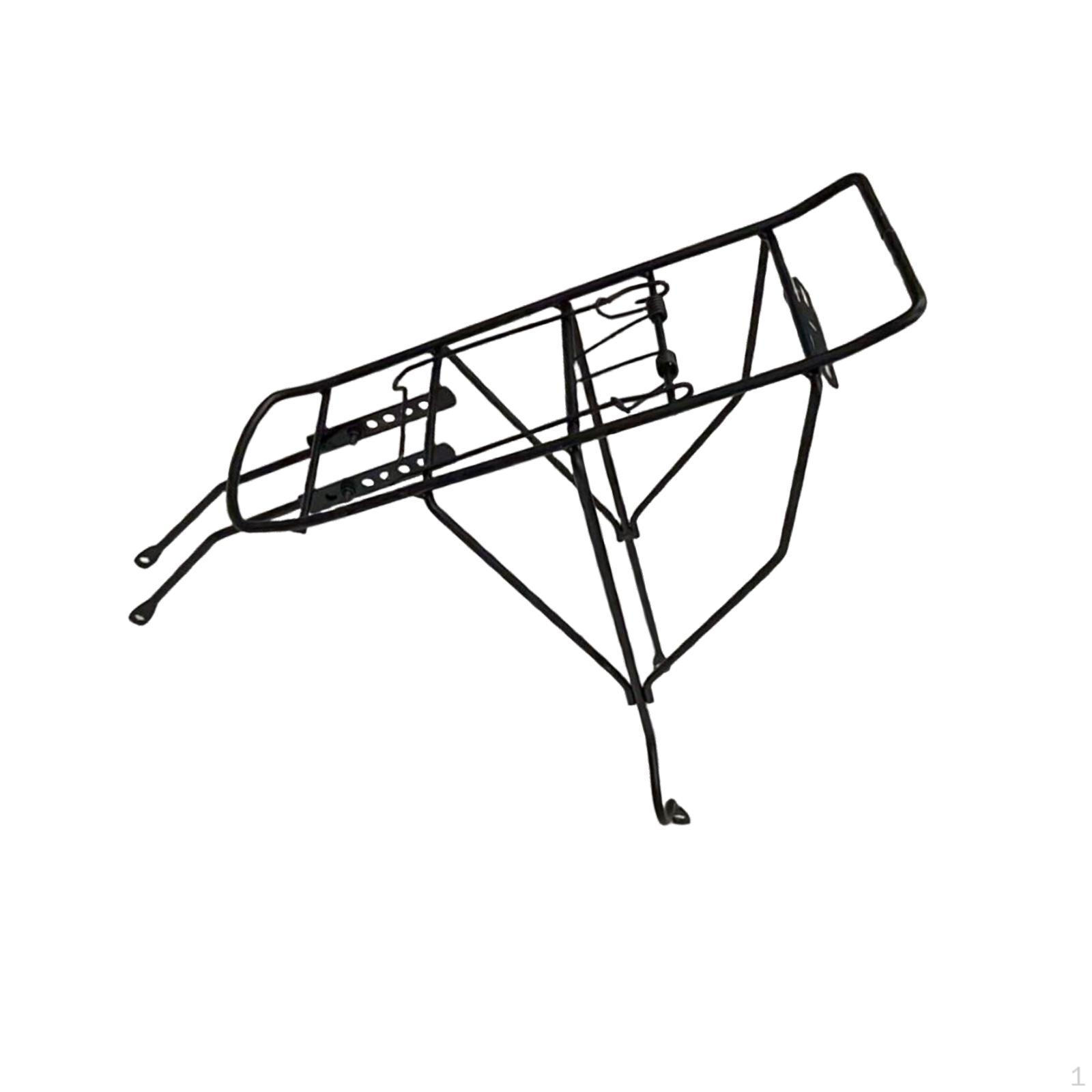 Rear Bike Rack, Bicycle Carrier Heavy Duty Luggage Rack Shelf for Mountain Road