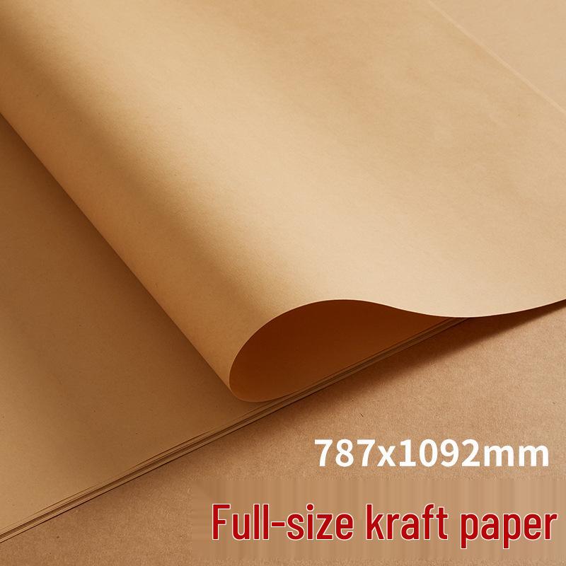 Large Kraft Brown Paper Sheets for Pattern Making, Drafting, and Drawing