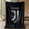 Coperta Tematica Juventus FC Morbida Coperta in Pile di Flanella Calda Leggera Coperta da Lancio per Casa Divano Letto