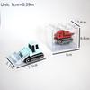 1Pcs Alloy Car Model Simulation Engineering Car Pull Back Car Toy With Transparent Storage Box Sliding Inertia Model Car Toy