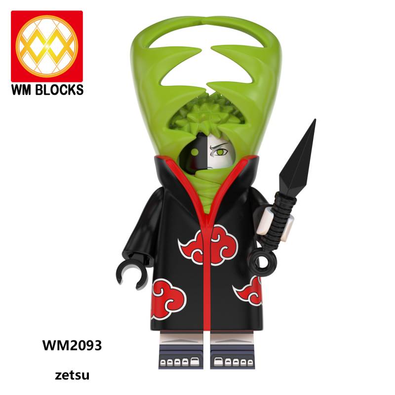 Minifigure Naruto 8pcs Building Blocks Fit Educational Toy Meaningful Children