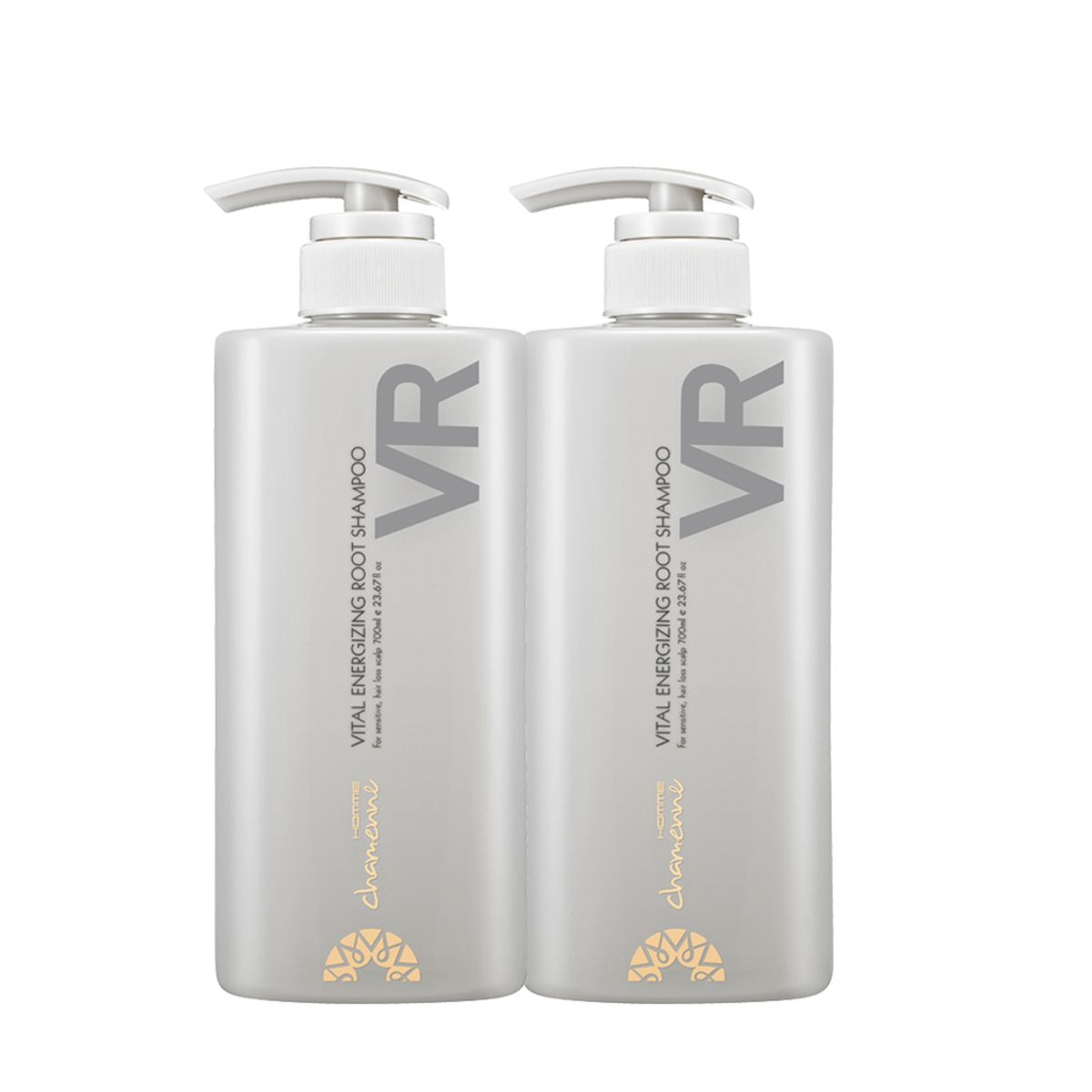 Shamenne VR Shampoo 700ml x 2 (Hypoallergenic menthol ingredient)