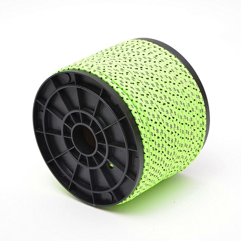 

Светоотражающая веревка для палатки 50 м, нейлоновая линия для палатки, шнур для спасательного зонтика, веревка из паракорда, аксессуары для палатки для кемпинга и пешего туризма -50M