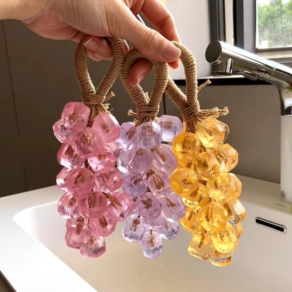 Clear Grape Soap on a Rope DIY Grape Soap New Bath Soaps