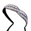 Hairband Shinny Crystal Cross Sweet Headband Korean Style Hair Hoop Rhinestone Girls Hair Hoop