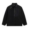 Velvet Jackets Men's Black Stand Collar Thickened AWDV917-1