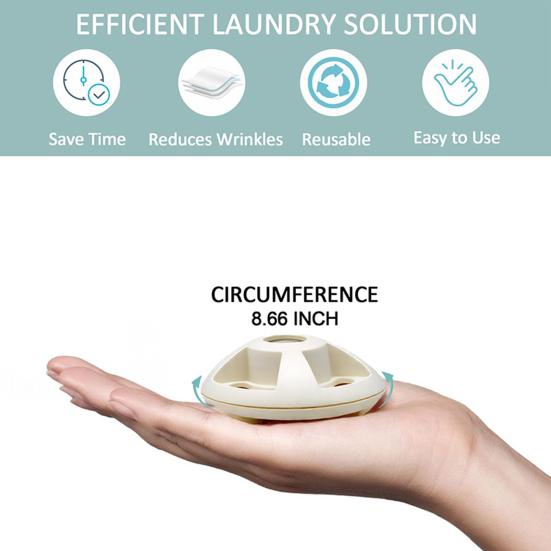 Clip Per Lenzuola Antigroviglio: Confezione Da 4 – Addio Pieghe In Lavatrice E Asciugatrice
