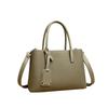 Elegant PU Tote Bag Women Spacious Shoulder With Zip Multi-Compartment Design Daily Commute Mom Use