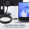 USB C 3.1 To VGA Adapter 1080P Type-C Male To VGA Male Video Converter Cable For HDTV Projector Laptop Monitor