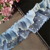 5CM Chiffon Lace Fabric Clothing Sewing DIY Pleated Mesh Lace Lace Trim  Sewing Accessories