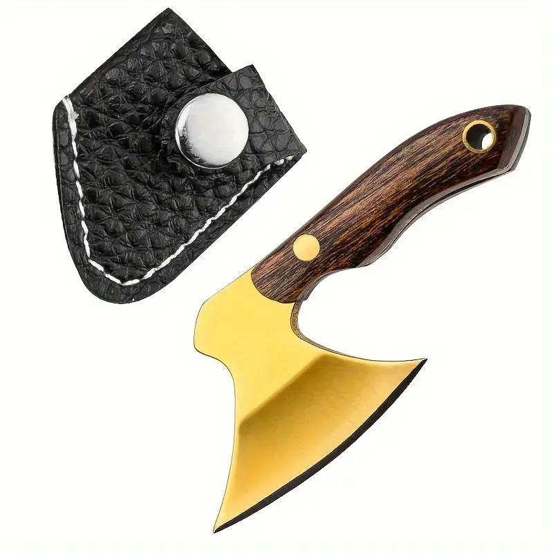 Mini Axe Keychain Box Opener, Parcel Tape Cutter Solid Metal Blade, Portable Daily Package Opener Tool