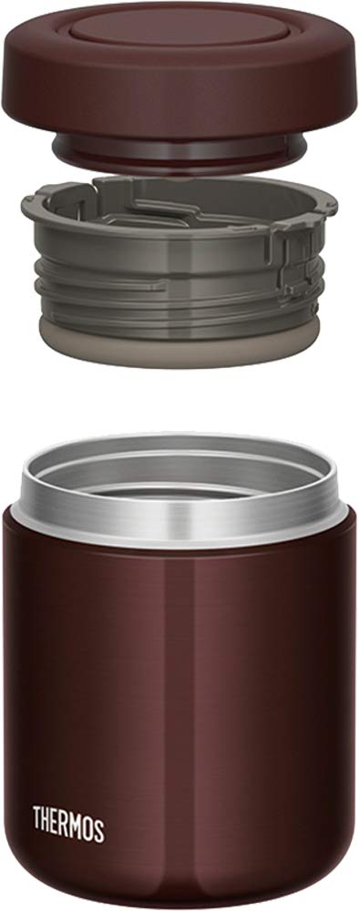 Thermos Vacuum Insulated Soup Jar 400ml Brown BW JBR-400