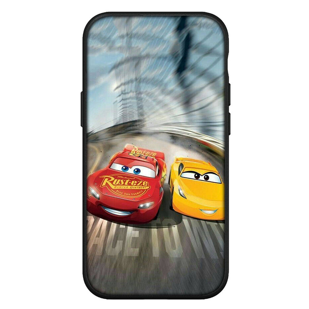 For Samsung Galaxy S25 S24 S23 S22 Ultra FE Plus A17 A37 A57 A56 A55 A06 A16 A15 A36 A26 A35 A05 A25 A54 A34 Phone Case Cars Lightning McQueen Lovely
