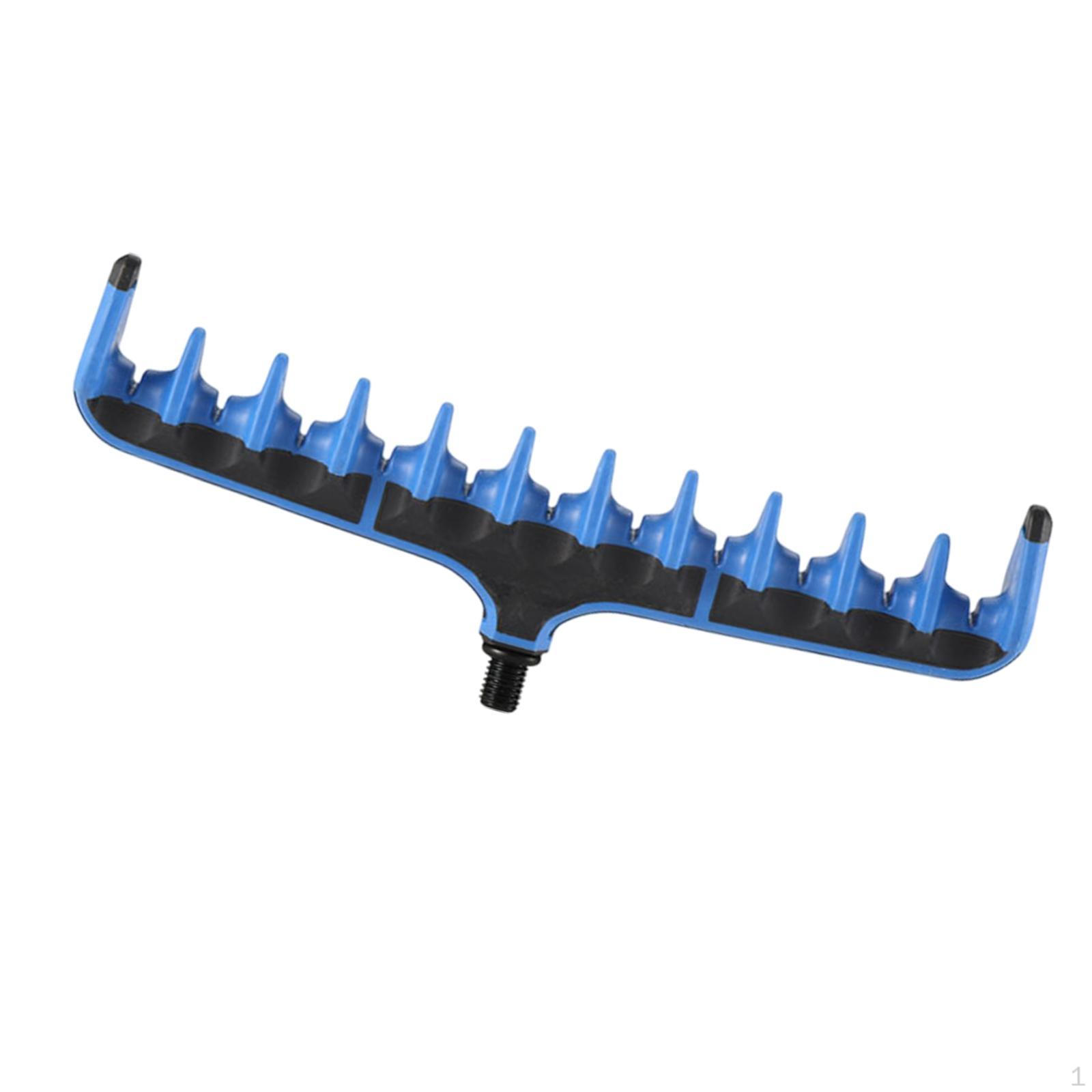 

Подставка для удилища для ловли карпа, практичный профессиональный легкий кронштейн для удилища синий