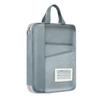 New Nylon Mesh Tutoring Bag Large Capacity Thickened File Bags Portable Multi Layer Zipper Pouch Bag Students