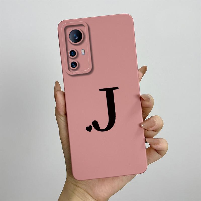 For Xiaomi Mi 12 5G Case Mi 12X Love Heart Letters Cover Soft Silicone Phone Case For Xiaomi Mi 12 Pro Mi12 Lite 12Lite Bumper