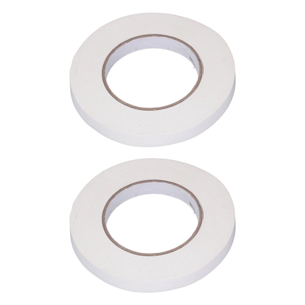 2Pcs Double Sided Tape 15mm Width 50m Length PE Waterproof Tape Adhesive for Fixing