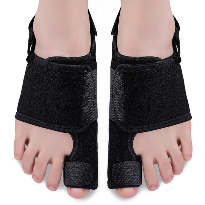 Flexible Splint Toe Separator Hallux Valgus Bunion Corrector Orthotics Feet Bone Thumb Adjuster Correction Pedicure Straightener