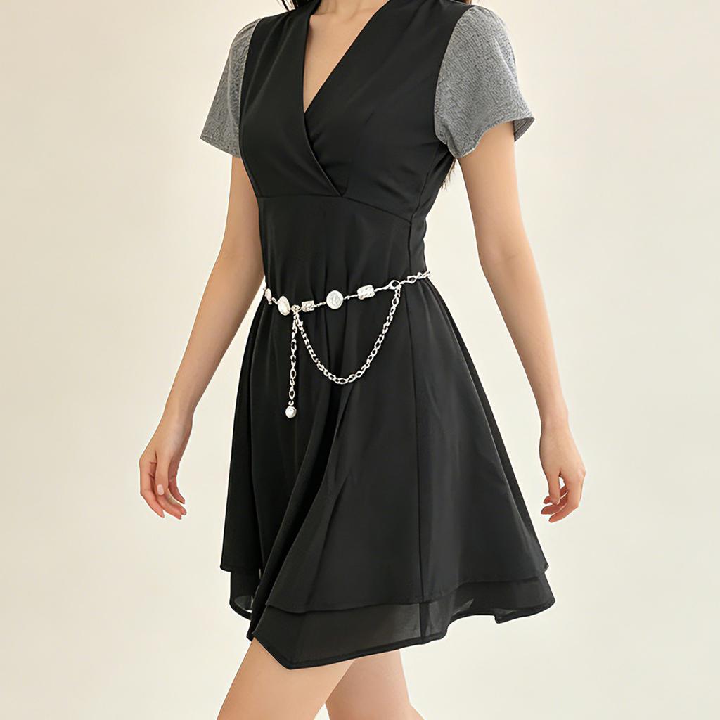 Pearl Waist Chain Accessories Dress Fashion Elegant Chain Belt Women's Decorative Chain