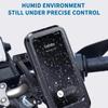 Waterproof Motorcycle Bike Mobile Phone Holder Support Universal Bicycle GPS 360° Swivel Adjustable Motorcycle Cellphone Holder