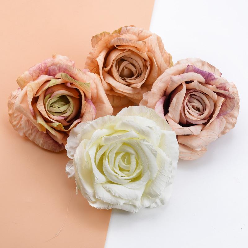 Artificial Flowers Silk Roses Hotsale Festival Home Vase Outdoor UV Protection Garden Arch Wedding DIY Gift Box Cheap Decoration