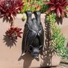 Halloween Bat Horror Tree Trunk Ornament Courtyard Simulation Bat Evil Ornament Horror Halloween Atmosphere